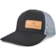 Premium Cotton & Mesh 6-Panel Structured Cap Velcro Closure | https://www.bestnamebadges.com