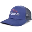 Premium Cotton & Mesh 6-Panel Structured Cap Velcro Closure | https://www.bestnamebadges.com