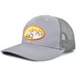 Premium Cotton & Mesh 6-Panel Structured Cap Velcro Closure | https://www.bestnamebadges.com