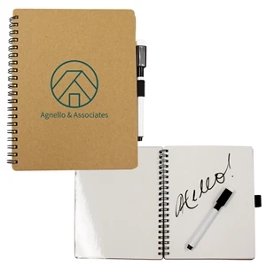 Innovator Dry Erase Spiral Notebook | https://www.bestnamebadges.com