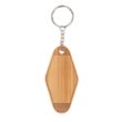 Bamboo Motel Style Keychain | https://www.bestnamebadges.com