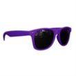 Matte Soft Rubberized Finish Miami Sunglasses | https://www.bestnamebadges.com