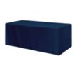 Fitted Poly/Cotton 3-Sided Table Cover - Fits 8' Standard... | https://www.bestnamebadges.com