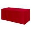 Fitted Poly/Cotton 4-sided Table Cover - Fits 6' Standard... | https://www.bestnamebadges.com