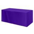 Fitted Poly/Cotton 4-sided Table Cover - Fits 6' Standard... | https://www.bestnamebadges.com