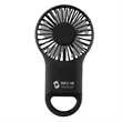 Rechargeable Handheld Fan With Carabiner | https://www.bestnamebadges.com