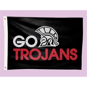 2' H x 3' W Team Flag Double Sided