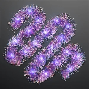 Iridescent Tinsel Boa and Craft Light, 6.5 Feet