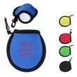 3.8'' Inch Neoprene Material Golf Ball Cleaner Pouch W/Clip | https://www.bestnamebadges.com