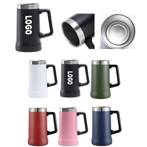 24 OZ Custom Stainless Steel Beer Mug