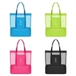 Mesh Tote Bag with Cooler | https://www.bestnamebadges.com