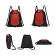 Basketball Drawstring Gym Backpack | https://www.bestnamebadges.com