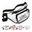 Clear Fanny Pack PVC Bag | https://www.bestnamebadges.com