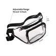 Clear Fanny Pack PVC Bag | https://www.bestnamebadges.com