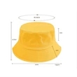 Cotton Bucket Hat | https://www.bestnamebadges.com