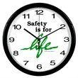 12" Economy Oversized Wall Clock | https://www.bestnamebadges.com