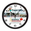 12" Economy Oversized Wall Clock | https://www.bestnamebadges.com