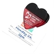 Heart Shaped Accessory And Memo Clip | https://www.bestnamebadges.com