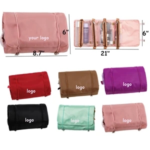 Portable Folding Cosmetic And Toiletries Bag