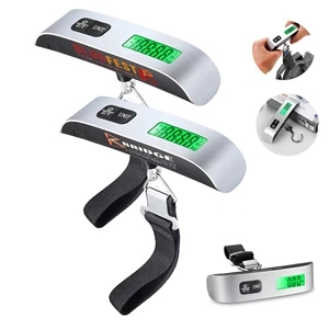 Portable Digital Luggage Scale with Temperature Sensor | https://www.bestnamebadges.com