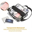 Custom Large Durble Transparent PVC Shoulder Bag | https://www.bestnamebadges.com