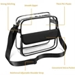 Custom Large Durble Transparent PVC Shoulder Bag | https://www.bestnamebadges.com