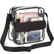 Custom Large Durble Transparent PVC Shoulder Bag | https://www.bestnamebadges.com