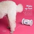 Custom Creative Portable Alarm Clock with Wheels | https://www.bestnamebadges.com