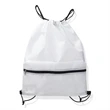 Drawstring Backpack With Front Large Zipper Pocket | https://www.bestnamebadges.com