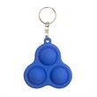 Stress Relief Bubbles Fidget Toys Silicone Keychain | https://www.bestnamebadges.com