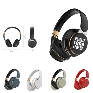 Wireless Heavy Bass Bluetooth Headset Folding Telescopic | https://www.bestnamebadges.com