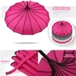 Wholesale Arch Apollo Straight Umbrella with Sun Protection | https://www.bestnamebadges.com