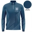 Unisex 180 GSM Interlock Sublimation Zipper Sweatshirt | https://www.bestnamebadges.com