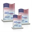 Unity VividPrint™ Award - White | https://www.bestnamebadges.com