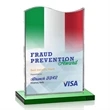 Unity VividPrint™ Award - Green | https://www.bestnamebadges.com