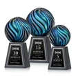 Malton Award on Tall Marble Base | https://www.bestnamebadges.com