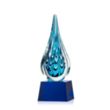 Worchester Award on Robson Base - Blue | https://www.bestnamebadges.com