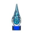 Worchester Award on Paragon Base - Blue | https://www.bestnamebadges.com