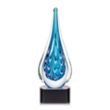 Worchester Award on Paragon Base - Black | https://www.bestnamebadges.com