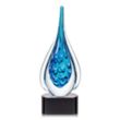Worchester Award on Paragon Base - Black | https://www.bestnamebadges.com