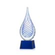 Kentwood Award on Robson Base - Blue | https://www.bestnamebadges.com