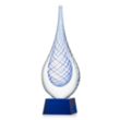 Kentwood Award on Robson Base - Blue | https://www.bestnamebadges.com