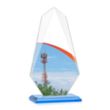 Jemma VividPrint™ Award - Sky Blue | https://www.bestnamebadges.com