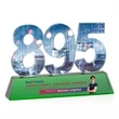 Milestone Optical VividPrint™ Award - Green | https://www.bestnamebadges.com