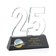 Milestone Optical VividPrint™ Award - Black | https://www.bestnamebadges.com