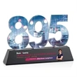Milestone Optical VividPrint™ Award - Black | https://www.bestnamebadges.com