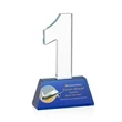 Milestone Optical VividPrint™ Award - Blue | https://www.bestnamebadges.com
