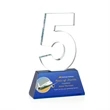 Milestone Optical VividPrint™ Award - Blue | https://www.bestnamebadges.com