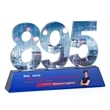 Milestone Optical VividPrint™ Award - Blue | https://www.bestnamebadges.com