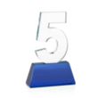Milestone Optical VividPrint™ Award - Blue | https://www.bestnamebadges.com